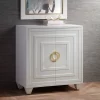 55 Downing Street Bertolli 30" Wide White 2-Door Modern Luxe Accent Cabinet -Luxe Living Interiors Shop GUEST 4b204b28 1996 4ae6 b248 646956254feb