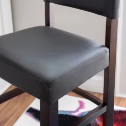 Morocco Upholstered Barstool - Linon -Luxe Living Interiors Shop GUEST 4c482617 bdff 47a0 9cf5 b343b18a6a65