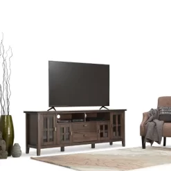 Stratford Solid Wood TV Stand For TVs Up To 80" - WyndenHall