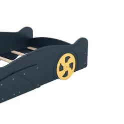 Race Car-Shaped Platform Bed With Wheels And Storage - ModernLuxe 19 Race Car-Shaped Platform Bed With Wheels And Storage - ModernLuxe -Luxe Living Interiors Shop GUEST 4d784400 e390 4512 8314 82ad3c31a4a4