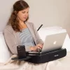 Sofia + Sam Multi Tasking Memory Foam Lap Desk With USB Light And Mouse Pad - Black -Luxe Living Interiors Shop GUEST 4d985c2a fe30 45d0 9f69 d7573a11f90b