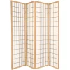 4 Panel Room Divider Natural - Ore International -Luxe Living Interiors Shop GUEST 4debdb88 12fc 4890 9996 56487470994c