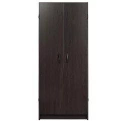 ClosetMaid 1556 Sturdy Wooden Pantry Cabinet With Fixed And Adjustable Shelves For Added Storage, Espresso