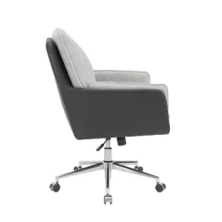 Meacham Swivel Desk Chair - Linon -Luxe Living Interiors Shop GUEST 50b4a22a 1fcd 42dd bf1b a1662369e428