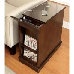 Gantzer 1 Drawer Side Table With USB Ports - HOMES: Inside + Out -Luxe Living Interiors Shop GUEST 51628763 148c 4d30 877a 7c1dccad4ebc