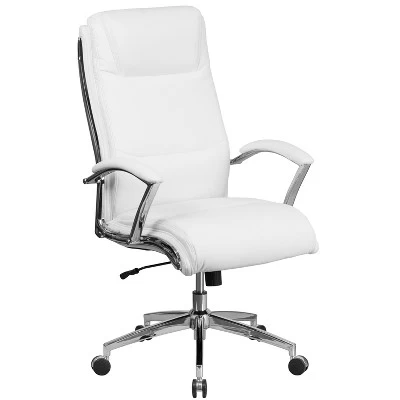Merrick Lane High-Back Office Chair With Padded Arms Ergonomic Executive Swivel Task Chair With Headrest 15 Merrick Lane High-Back Office Chair With Padded Arms Ergonomic Executive Swivel Task Chair With Headrest - Image 13