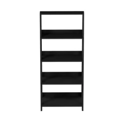 Lavish Home 4-Tier Ladder Bookshelf Freestanding Wooden Bookcase, Black 15 Lavish Home 4-Tier Ladder Bookshelf Freestanding Wooden Bookcase, Black -Luxe Living Interiors Shop GUEST 52446438 0c83 4c96 a005 0c07366cfefa