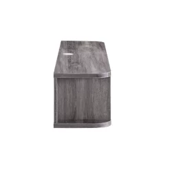 Edwige Floating Console TV Stand For TVs Up To 60" Distressed Gray - MiBasics -Luxe Living Interiors Shop GUEST 5355103d 7218 409e 92c0 374d0da22850
