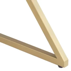 Kensington Hill Modern Gold Square Nesting Tables Set Of 3 19" Wide White Marble Tabletop For Living Room Bedroom Bedside Entryway -Luxe Living Interiors Shop GUEST 53c12ea2 d069 4dd9 969e c3061fb8a1c5