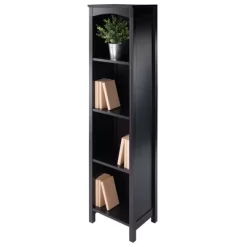 55.98" Terrace 5 Tier Bookshelf Espresso Brown - Winsome -Luxe Living Interiors Shop GUEST 542ad440 27fd 4580 a00d 172878ac34ad