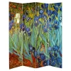Van Gogh Fine Art Double Sided Room Divider Starry Night And Irises - Oriental Furniture -Luxe Living Interiors Shop GUEST 551db92d f247 4f02 94a6 0b34a4d95168