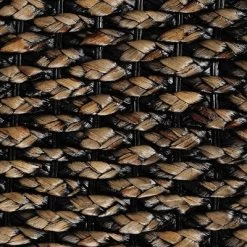 2pc Water Hyacinth Parson Chairs Natural/Black - Stylecraft -Luxe Living Interiors Shop GUEST 556985c7 53a8 45fe b714 e3a291182923