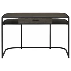 Ember 1 Drawer Writing Desk - Coaster -Luxe Living Interiors Shop GUEST 55e625f8 a716 48b7 8480 6e1d6dd68026