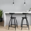 Seidler Architect Industrial Counter Height Barstool Black - Project 62™