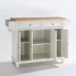 Cambridge Natural Wood Top Kitchen Island White - Crosley 18 Cambridge Natural Wood Top Kitchen Island White - Crosley -Luxe Living Interiors Shop GUEST 56fe3bc4 8bf4 4d9a b591 14169ed7a320