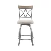 Carter Swivel Metal Counter Stool Pewter - Powell 1 Carter Swivel Metal Counter Stool Pewter - Powell -Luxe Living Interiors Shop GUEST 58a0bda3 7bd6 46e5 8a8d ea394b73ddbb