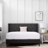 Isabella Upholstered Wingback Diamond Tufted Platform Bed - Brookside Home 2 Isabella Upholstered Wingback Diamond Tufted Platform Bed - Brookside Home -Luxe Living Interiors Shop GUEST 58a0f08a f69a 49b6 a488 ad76ce1613a6