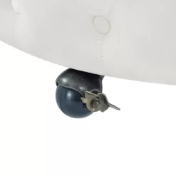 Button Tufted Living Room Upholstered Swivel Chair With Movable Wheels And 3 Pillows - ModernLuxe 20 Button Tufted Living Room Upholstered Swivel Chair With Movable Wheels And 3 Pillows - ModernLuxe -Luxe Living Interiors Shop GUEST 58dde6e2 47f7 419e 90e2 067b11256319