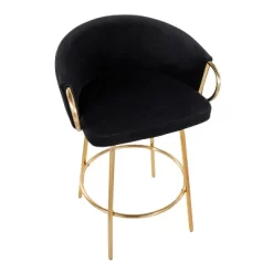 Set Of 2 Claire Upholstered Counter Height Barstools - Lumisource -Luxe Living Interiors Shop GUEST 594c6cbd a9d4 4714 8583 02cf93e4054b