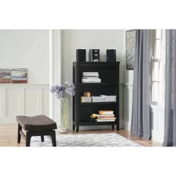 48" Carson 3 Shelf Bookcase - Threshold™ -Luxe Living Interiors Shop GUEST 5a34e37c 343a 46d3 af22 a6c2f8ae91e1
