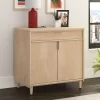 Clifford Place 2 Door Storage Cabinet Natural Maple - Sauder