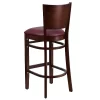 Flash Furniture Solid Back Wooden Restaurant Barstool -Luxe Living Interiors Shop GUEST 5ac7e046 ae4b 420c 893a c595658dfa33