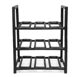 BIRDROCK HOME Bottle Rack - Black - Holder (9 Bottle) 9 BIRDROCK HOME Bottle Rack - Black - Holder (9 Bottle) -Luxe Living Interiors Shop GUEST 5b062edd 5a79 4ed9 a984 b7278ee6a77e