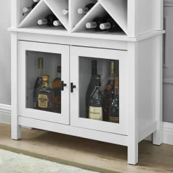 Bar Cabinet Bookshelf With Glass Doors Mahogany - Jill Zarin -Luxe Living Interiors Shop GUEST 5be31363 84c6 4c71 ab40 b64cc408cedd