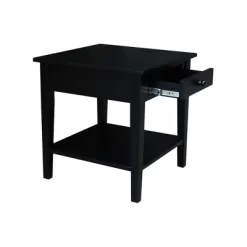 Spencer End Table Black - International Concepts 17 Spencer End Table Black - International Concepts -Luxe Living Interiors Shop GUEST 5c7a3bc1 efdd 4cf0 a132 a763649804cf
