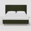 Encino Wingback Platform Bed In Dry Velvet - Threshold™ Designed With Studio McGee