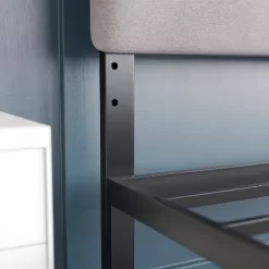 Emma And Oliver Modern Upholstered Headboard With Horizontal Line Stitching And Adjustable Height Rails -Luxe Living Interiors Shop GUEST 60aba9dd f620 408b 8beb c982773bfd81