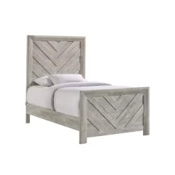 Keely Panel Bed White - Picket House Furnishings -Luxe Living Interiors Shop GUEST 62b29ded b483 4f04 ba91 7734b1b36fd5