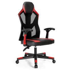 Costway Gaming Chair Swivel Computer Office Chair W/ Adjustable Mesh Back -Luxe Living Interiors Shop GUEST 62cd1d05 ca04 49bf a7fd 73db75d8a5bb