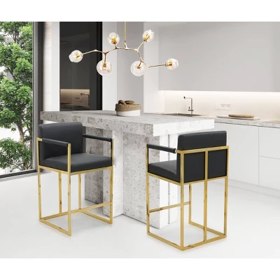 Bertrand Counter Height Barstool - Chic Home Design 5 Bertrand Counter Height Barstool - Chic Home Design - Image 3