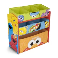 Disney Sesame Street Design And Store 6 Bin Toy Organizer - Delta Children -Luxe Living Interiors Shop GUEST 648892e1 4fcc 402e a82d c165785f6032