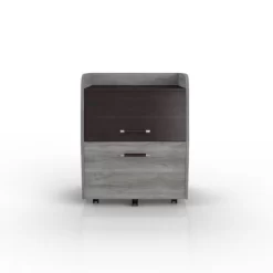 Brionie Letter File Cabinet Vintage Gray Oak - MiBasics -Luxe Living Interiors Shop GUEST 65195332 4b59 4106 8061 d90057fbffa8