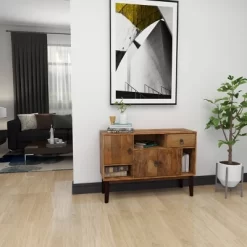 Modern Mango Wood Buffet Brown - Olivia & May -Luxe Living Interiors Shop GUEST 661cf3b1 c9f4 4cbc 9477 90cc19922df5