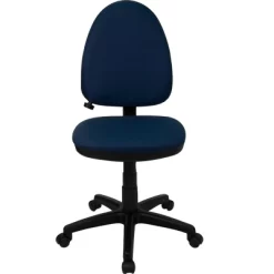 Flash Furniture Mid-Back Navy Blue Fabric Multifunction Swivel Ergonomic Task Office Chair With Adjustable Lumbar Support -Luxe Living Interiors Shop GUEST 6704805b 57e4 4724 b0ff 905f0338352e