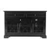 2 Drawer Wooden Media TV Stand For TVs Up To 50" With 3 Doors And X Motif Details Brown - Benzara 2 2 Drawer Wooden Media TV Stand For TVs Up To 50" With 3 Doors And X Motif Details Brown - Benzara -Luxe Living Interiors Shop GUEST 67d1148a 68cf 468d 896b f51854511f15