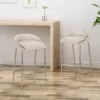 Set Of 2 Bandini Modern Upholstered Counter Height Barstools - Christopher Knight Home -Luxe Living Interiors Shop GUEST 68e3f7a7 b79d 4fd3 8a0b a7fc355497d7