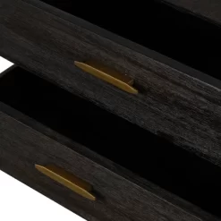 2 Drawer Baly Mid-Century Modern Nightstand - Armen Living -Luxe Living Interiors Shop GUEST 6b66ac5a 9edb 405e b7ab a5aadd25a868