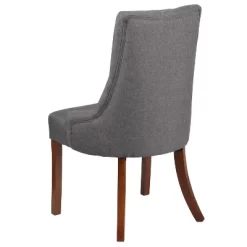 Merrick Lane Lillian Upholstered Tufted Side Accent Chair With Curved Rear Legs -Luxe Living Interiors Shop GUEST 6bc982f8 15fc 4f4a a796 420d95715da6
