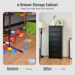 Costway 6 Drawer Chest Dresser Clothes Storage Bedroom Tall Furniture Cabinet 21 Costway 6 Drawer Chest Dresser Clothes Storage Bedroom Tall Furniture Cabinet -Luxe Living Interiors Shop GUEST 6bff10ed b22b 44fc bd7b 24ba3ce3fea2