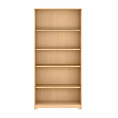 66.3" Cabot Tall 5 Shelf Bookcase - Bush Furniture 5 66.3" Cabot Tall 5 Shelf Bookcase - Bush Furniture - Image 3