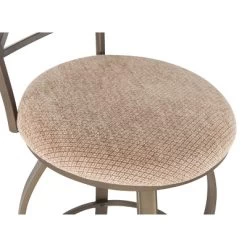 29" Carter Swivel Barstool Metal/Tan/Cherry - Powell Company 18 29" Carter Swivel Barstool Metal/Tan/Cherry - Powell Company -Luxe Living Interiors Shop GUEST 6e4ee784 ee68 453b 8542 d8863c316ccc