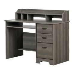 Versa Computer Desk With Hutch - South Shore -Luxe Living Interiors Shop GUEST 6ffe040f c238 45ea 9f62 891642567ca3
