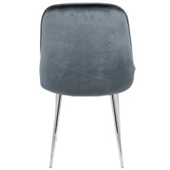 Set Of 2 Marcel Dining Chairs Chrome - LumiSource 15 Set Of 2 Marcel Dining Chairs Chrome - LumiSource -Luxe Living Interiors Shop GUEST 726bcec3 2a7c 40c5 89b2 5fa3d38759d1