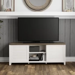 64" Handerson Wood TV Stand For TVs Up To 70" - Hillsdale Furniture -Luxe Living Interiors Shop GUEST 727c71c0 88fe 4142 ae92 f770584d8d32