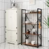 Costway 4 -Tier Industrial Bookshelf Open Storage Bookcase Display Shelf For Home Office -Luxe Living Interiors Shop GUEST 735a44ec 9bb0 4762 9aeb dd64d3f1b2fc
