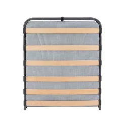 Twin Fensby Folding Bed Gray - Linon -Luxe Living Interiors Shop GUEST 73989aa1 f45e 45ad b01a 797268914a0a